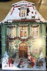 Picture advent calendars that add to the scene rather than have random pictures behind the doors