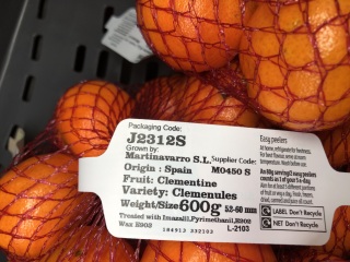 I have solved the small orange problem