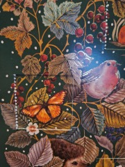 Picture advent calendars that add to the scene rather than have random pictures behind the doors