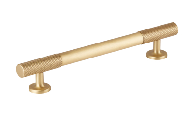 Brass handles and stainless steel tap?