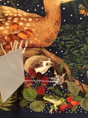 Picture advent calendars that add to the scene rather than have random pictures behind the doors