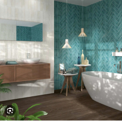 I'm rubbish at decoration how best to deal with these tiles?