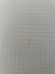 Mysterious pink marks on polyutherene mat?