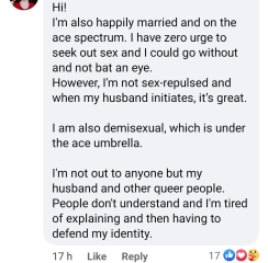 The Asexual spectrum.