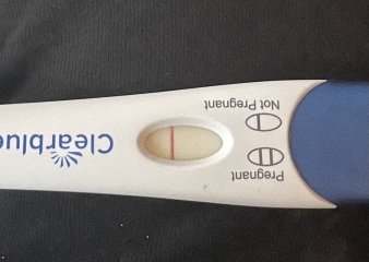 9dpo... Evap line?