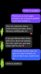 My wedding shoes ruined day before my wedding