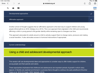 Finally: Gender questioning children: draft schools and colleges guidance