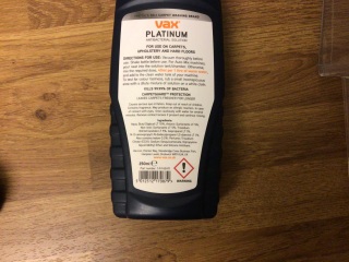 Is Vax Platinum Cleaning Solution Safe For Children