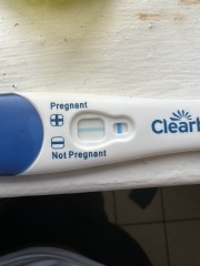 Faint line on pregnancy test 