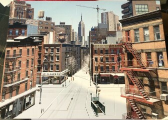 Picture advent calendars that add to the scene rather than have random pictures behind the doors