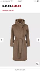 Can you help me find my dream coat please?