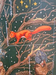 Picture advent calendars that add to the scene rather than have random pictures behind the doors