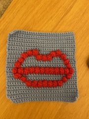 Woolly Hugs. Sad news we are afraid. Making a Blanket for lovely Mowly77's family