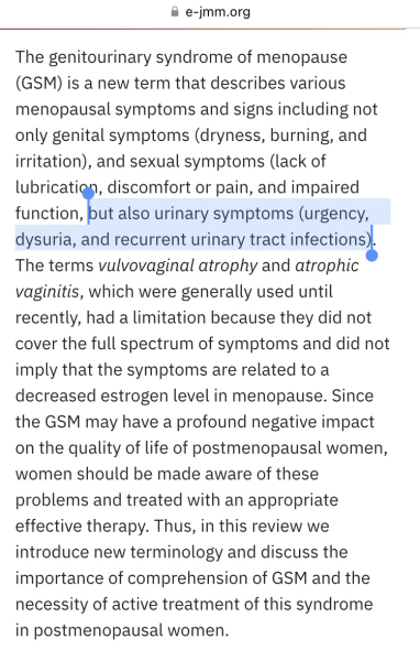 Bladder infections & incontinence