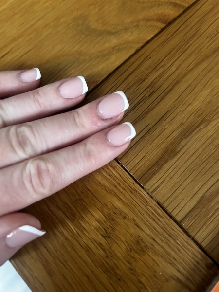 BIAB nails chipped really easily