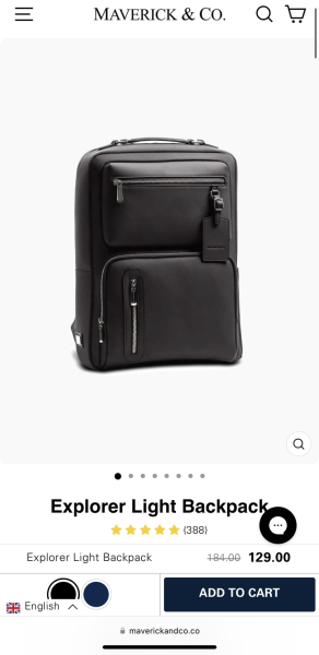 Laptop rucksack