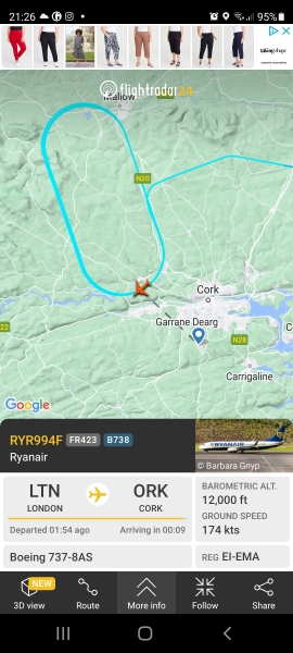 New Flight Radar thread - it's windy tonight