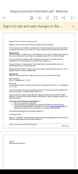 Continuing Wegovy - Thread 2