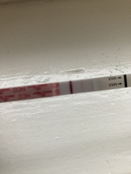 Think there’s a shadow of a line and need to know to start meds - after many losses