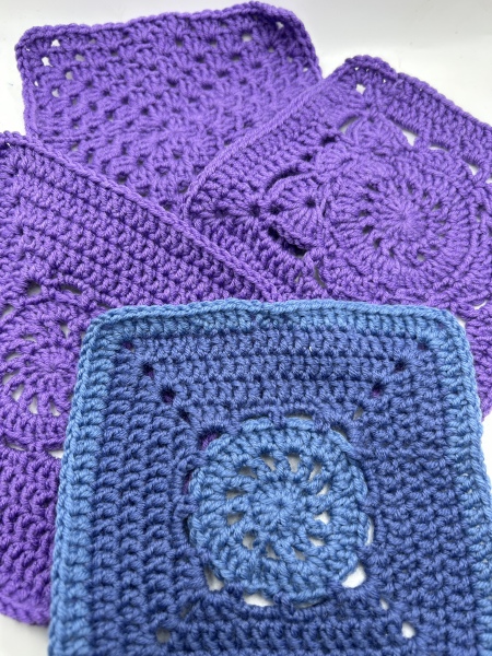 Woolly Hugs. Sad news we are afraid. Making a Blanket for lovely Mowly77's family