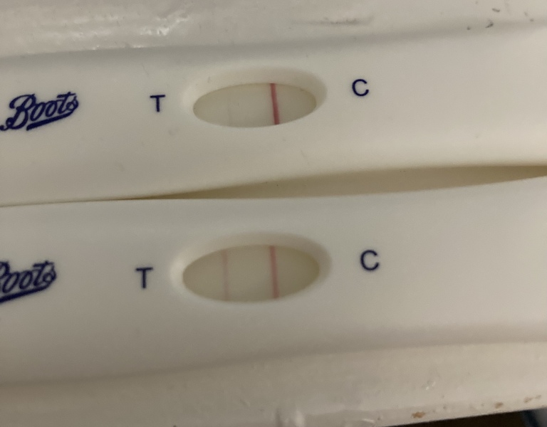 Think there’s a shadow of a line and need to know to start meds - after many losses