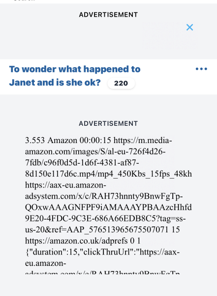 Gibberish ads