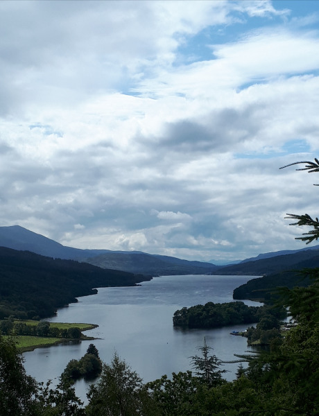 To ask you to show me your beautiful parts of the country