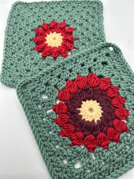 Woolly Hugs. Sad news we are afraid. Making a Blanket for lovely Mowly77's family