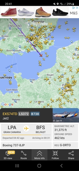 New Flight Radar thread - it's windy tonight