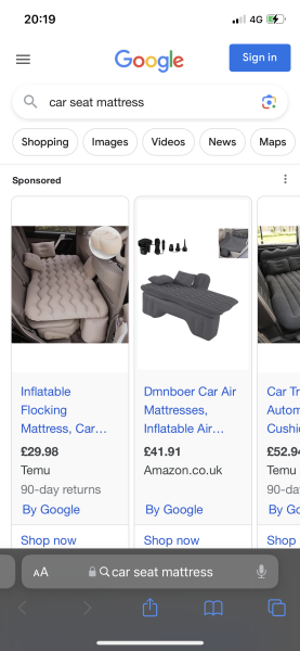 Can you camp in a car?