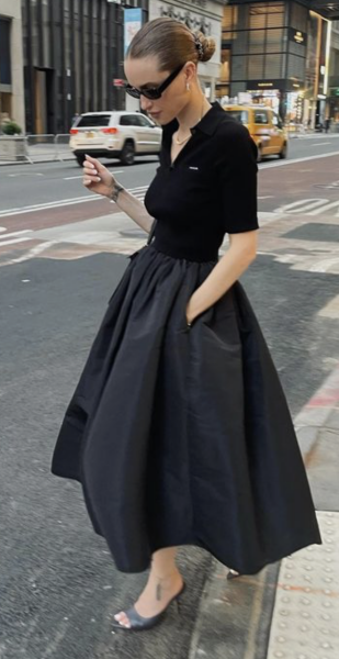 Full a-line midi skirt?