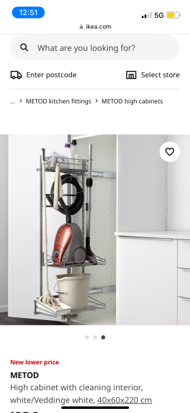Where do you keep your ironing board?