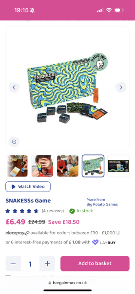 Christmas bargain prequel thread