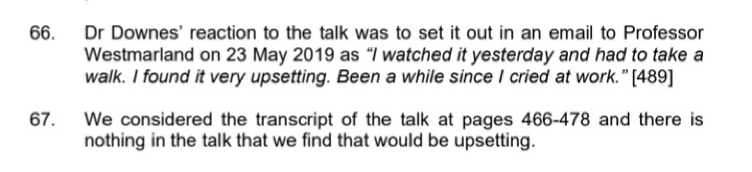 Another GC employment tribunal: Roz Adams vs Edinburgh Rape Crisis Centre #3