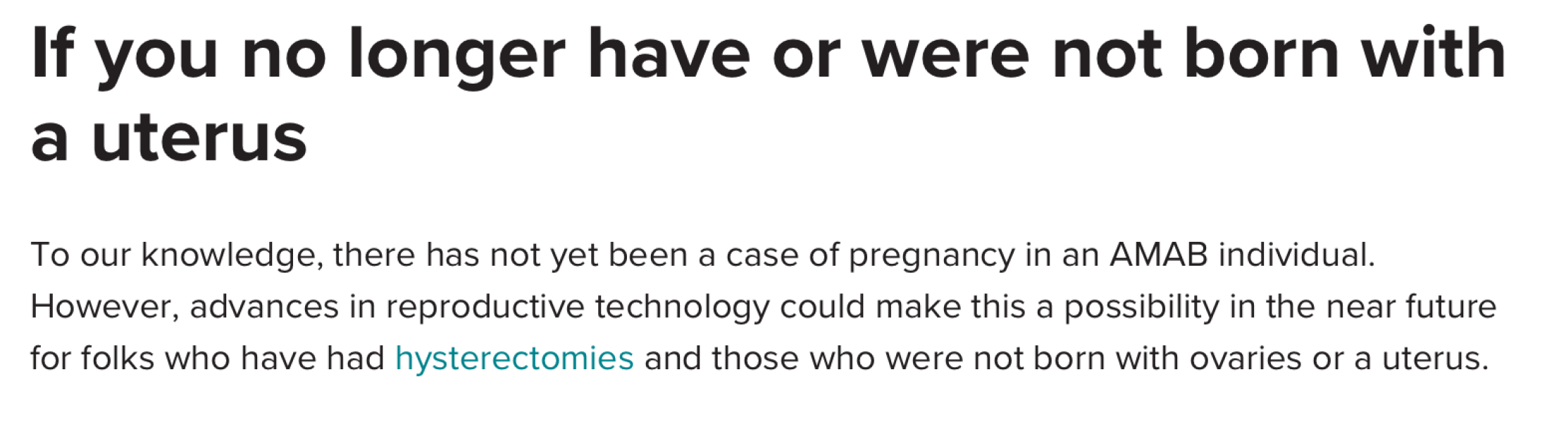 Men can get pregnant - heathline.com