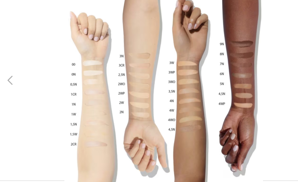 VERY VERY pale shade of foundation/cc cream