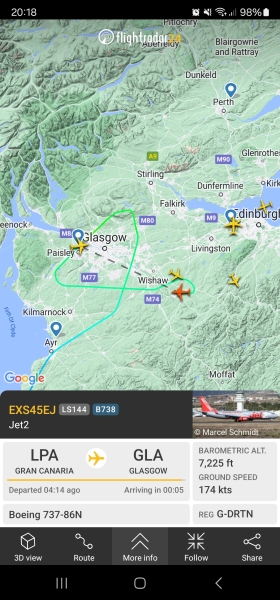 New Flight Radar thread - it's windy tonight