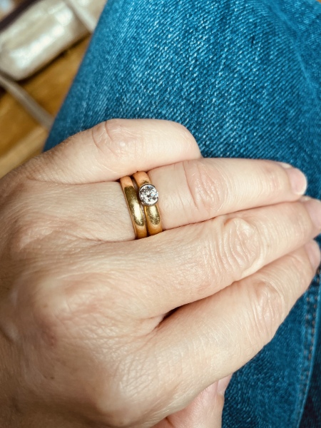 Does this ring look good on me? Tiffany Etoile "engagement" ring