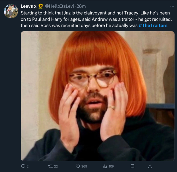 The Traitors S2 Thread 4 "you wee shit"
