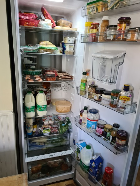 To ask you to show me your fridge?