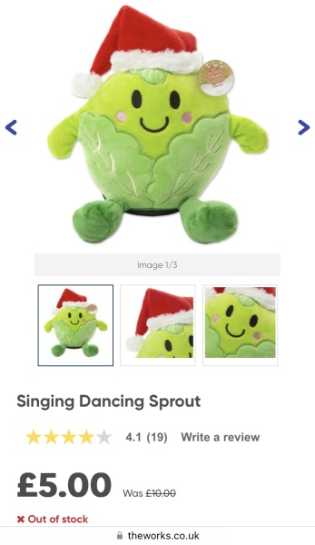 Hunting for a singing sprout decoration