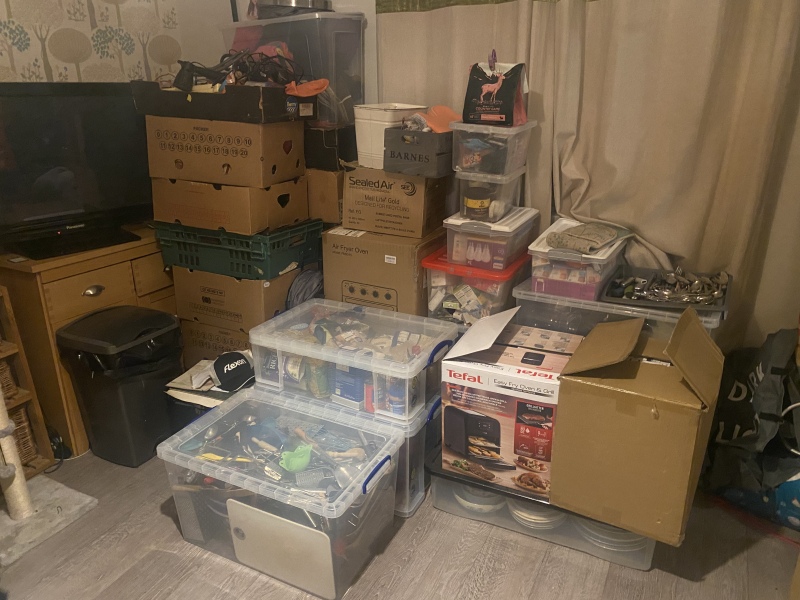 To ask to be temporarily rehoused whilst new kitchen installed?