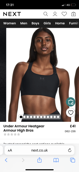 Fitness influencers and little work out bras
