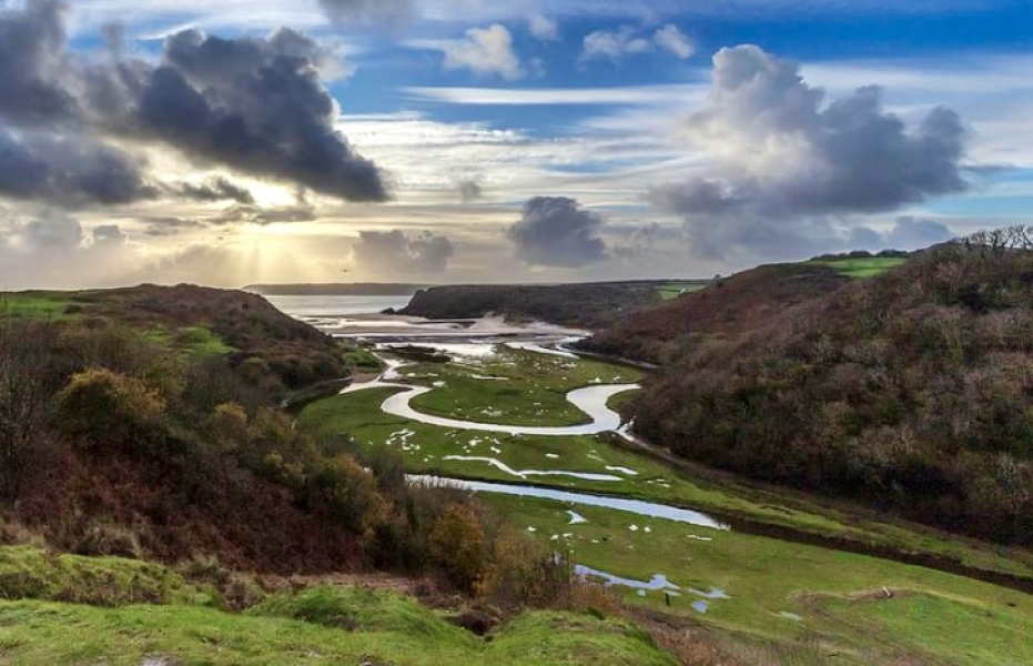 To ask you to show me your beautiful parts of the country
