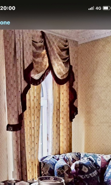 What colour curtains?