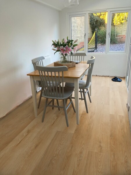 To hate new flooring…..