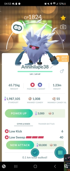 Routine Sparkles Pokémon Go 