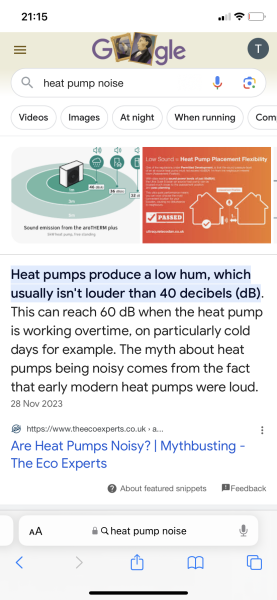Who is BU? Neighbour's heat pump