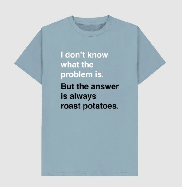 What do roast potatoes go with apart from a roast dinner?