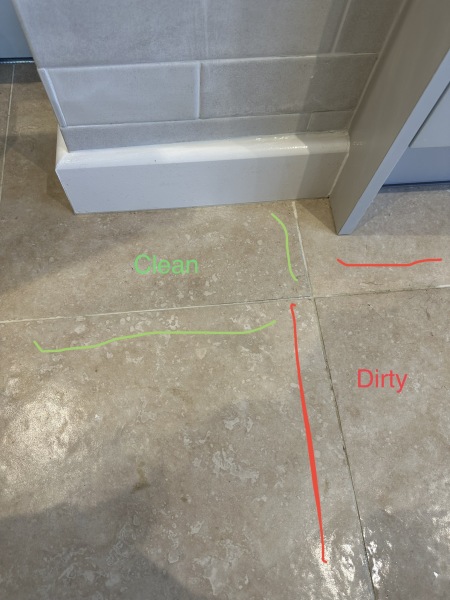 Crying - please help with floor grouting